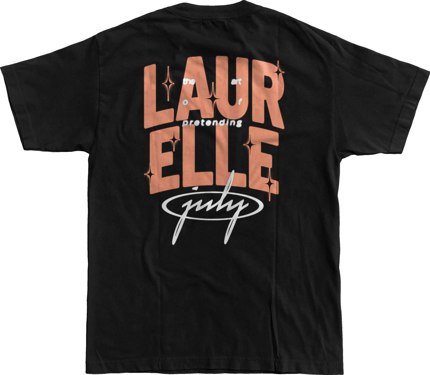 July Black Tee Shirt